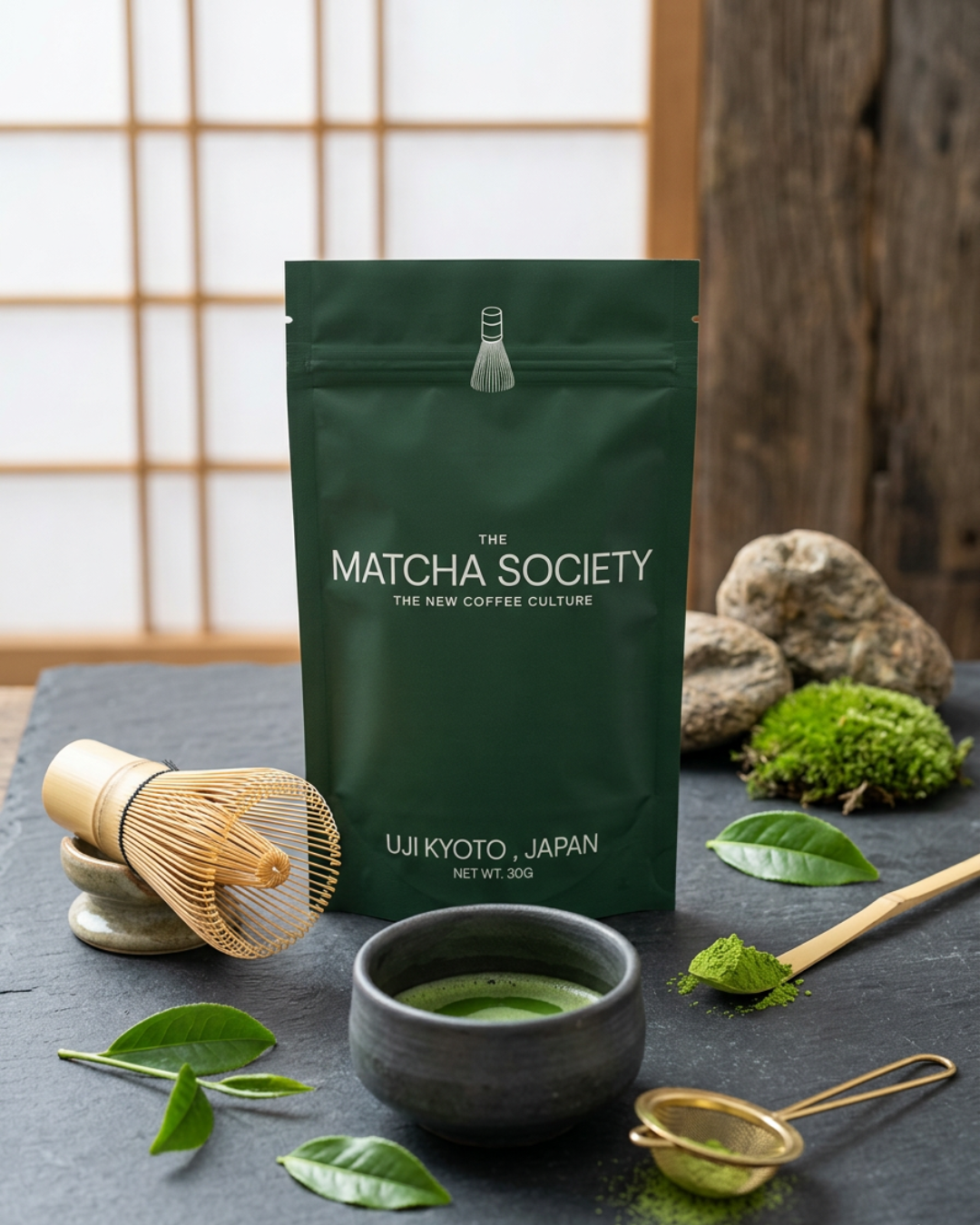 SIGNATURE CEREMONIAL GRADE MATCHA BAG