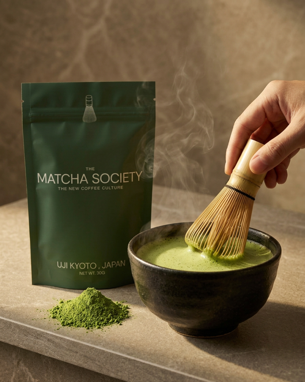 SIGNATURE CEREMONIAL GRADE MATCHA BAG