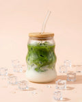 RIPPLE AESTHETIC ICED MATCHA GLASS